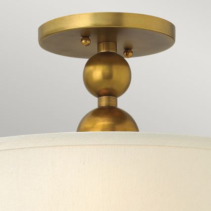 Hinkley - Candelabro integrado ZELDA 3xE27/60W/230V latão