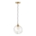 Hinkley - Candelabro suspenso SKYE 1xE27/60W/230V cobre