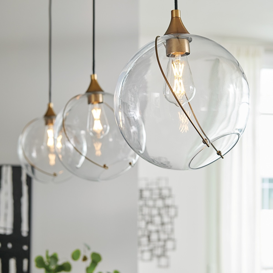 Hinkley - Candelabro suspenso SKYE 1xE27/60W/230V cobre