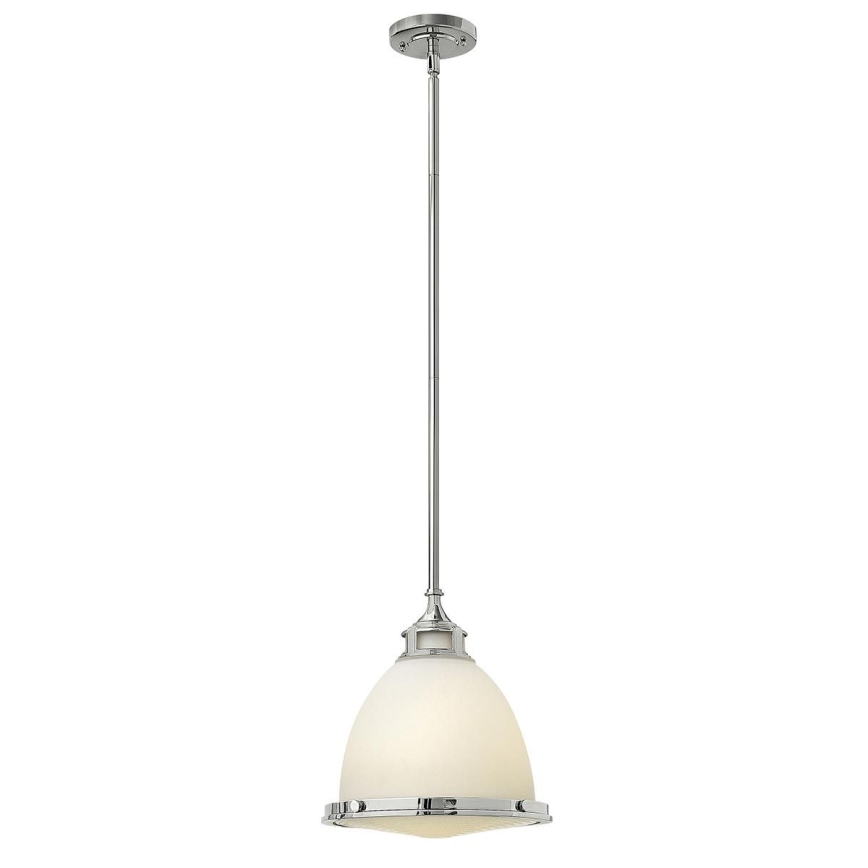 Hinkley - Candeeiro suspenso AMELIA 1xE27/60W/230V cromado brilhante
