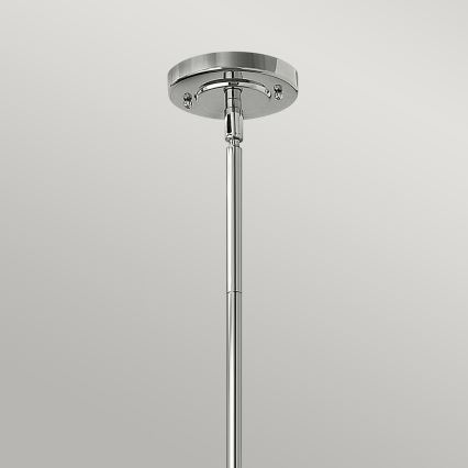Hinkley - Candeeiro suspenso AMELIA 1xE27/60W/230V cromado brilhante