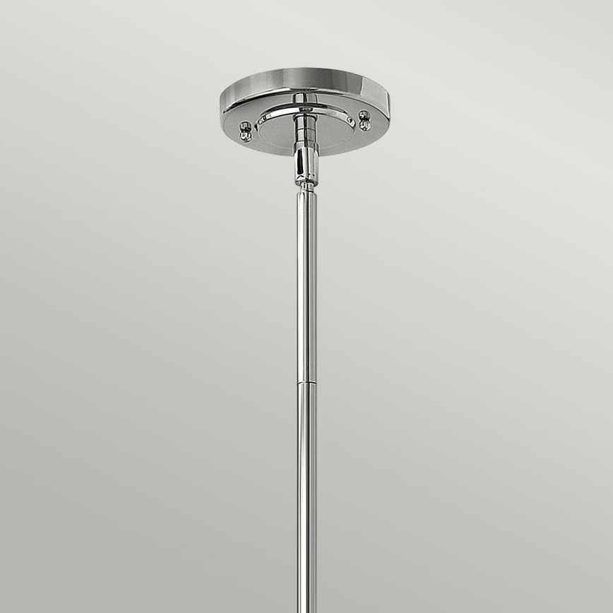 Hinkley - Candeeiro suspenso AMELIA 1xE27/60W/230V cromado brilhante