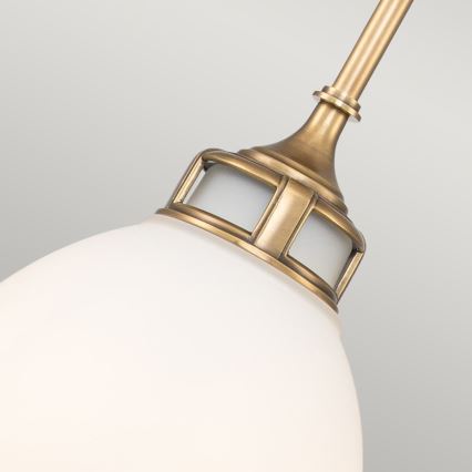 Hinkley - Candeeiro suspenso AMELIA 1xE27/60W/230V latão