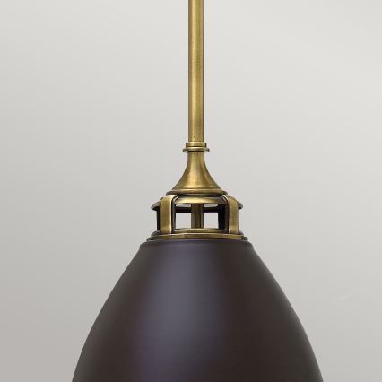 Hinkley - Candeeiro suspenso AMELIA 1xE27/60W/230V bronze