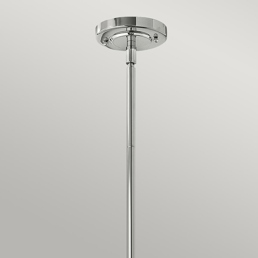 Hinkley - Candeeiro suspenso AMELIA 1xE27/60W/230V cromado brilhante