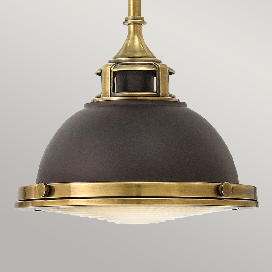 Hinkley - Candeeiro suspenso AMELIA 1xE27/60W/230V latão