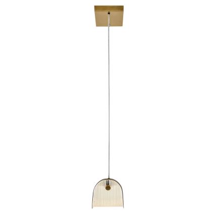 Hinkley - Lustre LED suspenso por cabo ARCO LED/43W/230V 3000K dourado