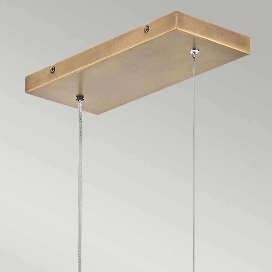 Hinkley - Lustre LED suspenso por cabo ARCO LED/43W/230V 3000K dourado