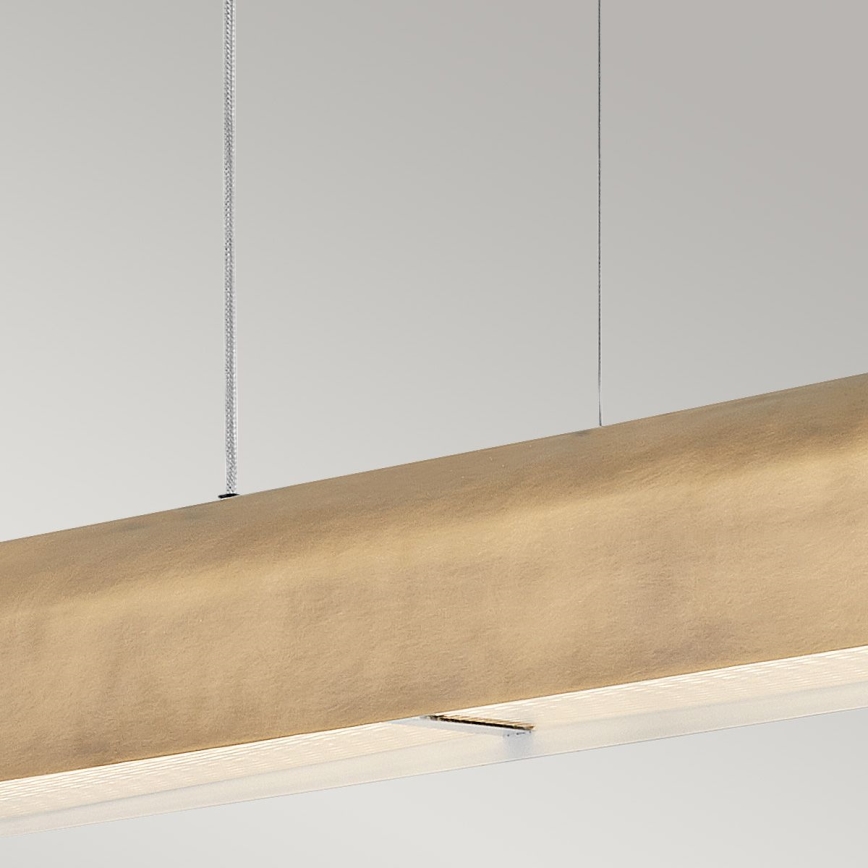 Hinkley - Lustre LED suspenso por cabo ARCO LED/43W/230V 3000K dourado