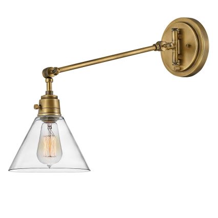 Hinkley - Candeeiro de parede ARTI 1xE27/60W/230V latão