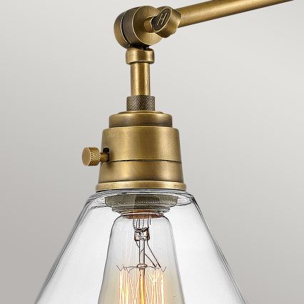 Hinkley - Candeeiro de parede ARTI 1xE27/60W/230V latão