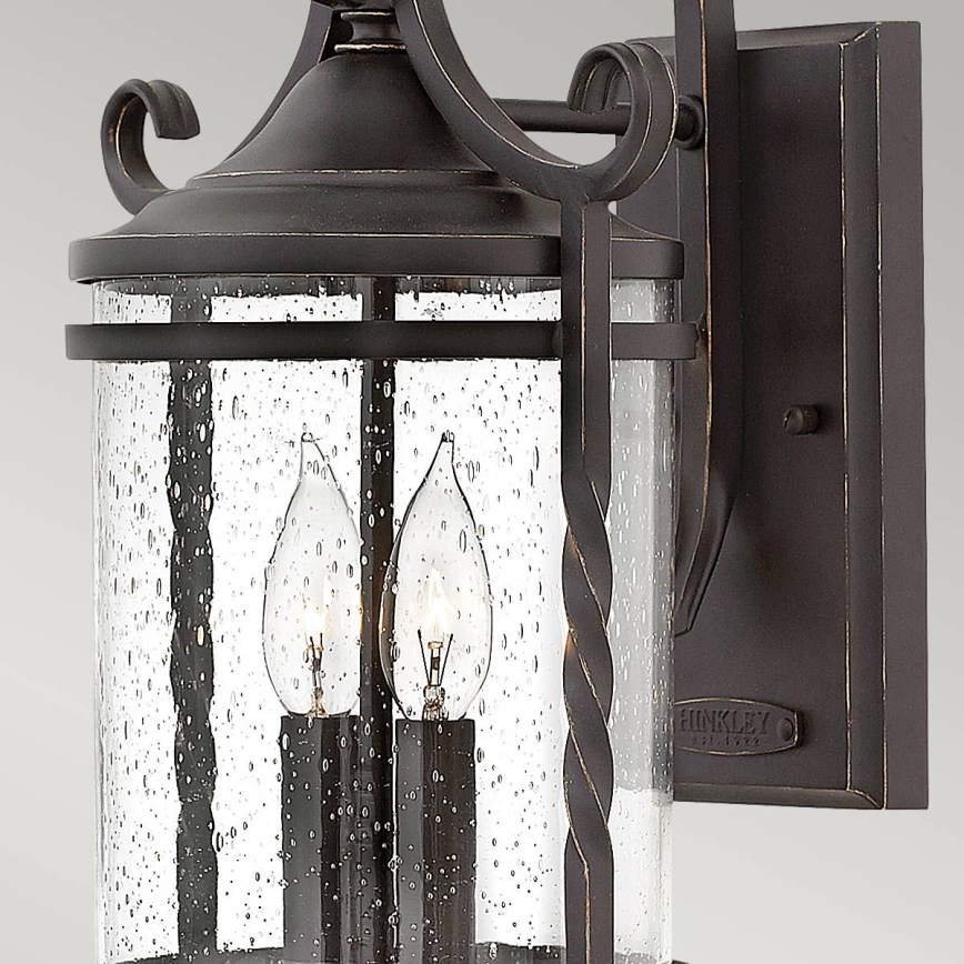 Hinkley - Iluminação de parede exterior CASA 2xE14/40W/230V IP44