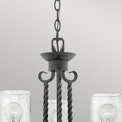 Hinkley - Candeeiro suspenso CASA 3xE27/60W/230V