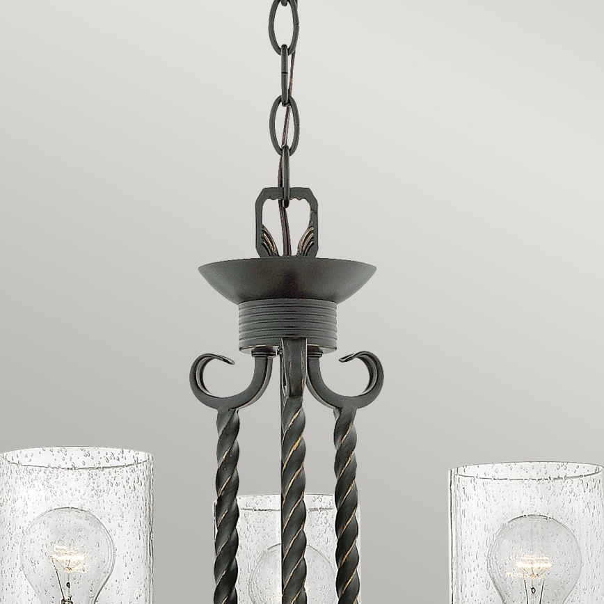 Hinkley - Candeeiro suspenso CASA 3xE27/60W/230V