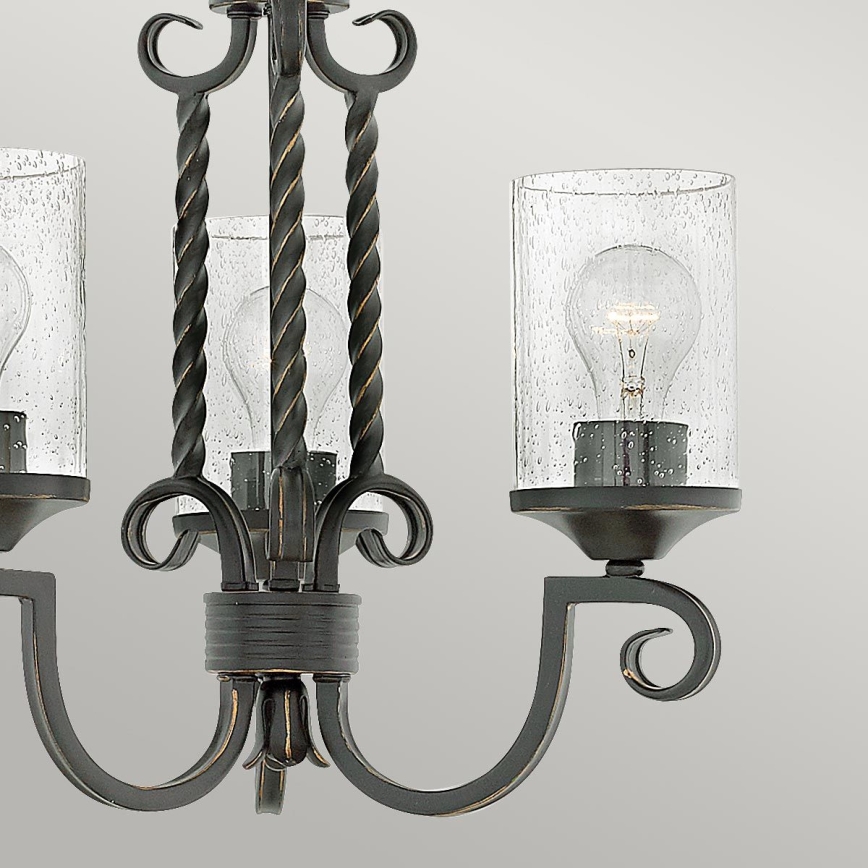 Hinkley - Candeeiro suspenso CASA 3xE27/60W/230V