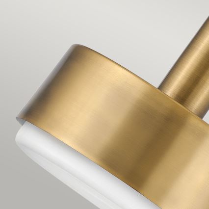 Hinkley - Candeeiro suspenso CEDRIC 2xE27/60W/230V diâmetro 33 cm latão