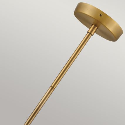 Hinkley - Candeeiro suspenso CEDRIC 2xE27/60W/230V diâmetro 33 cm latão