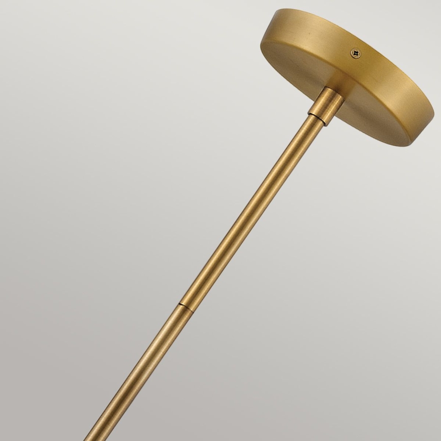 Hinkley - Candeeiro suspenso CEDRIC 2xE27/60W/230V diâmetro 33 cm latão