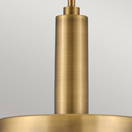 Hinkley - Candeeiro suspenso CEDRIC 2xE27/60W/230V diâmetro 33 cm latão