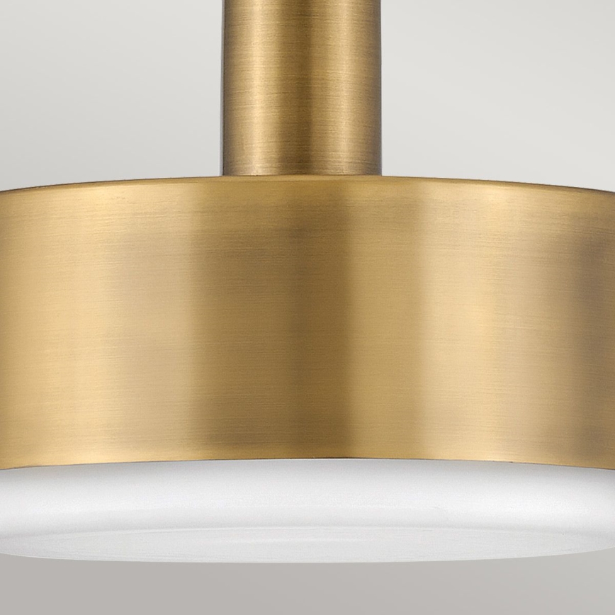 Hinkley - Candeeiro suspenso CEDRIC 2xE27/60W/230V diâmetro 33 cm latão