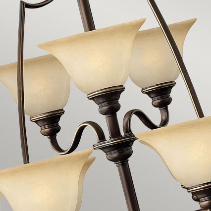 Hinkley - Candeeiro suspenso CELLO 15xE27/60W/230V