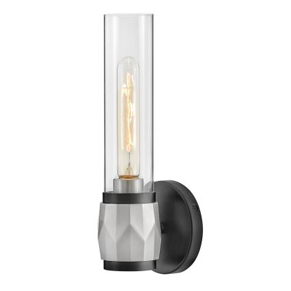 Hinkley - Aplique de parede para casa de banho ELLISON 2xE27/40W/230V IP44 preto