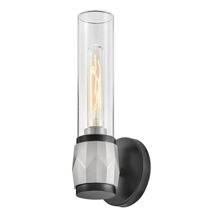 Hinkley - Aplique de parede para casa de banho ELLISON 2xE27/40W/230V IP44 preto