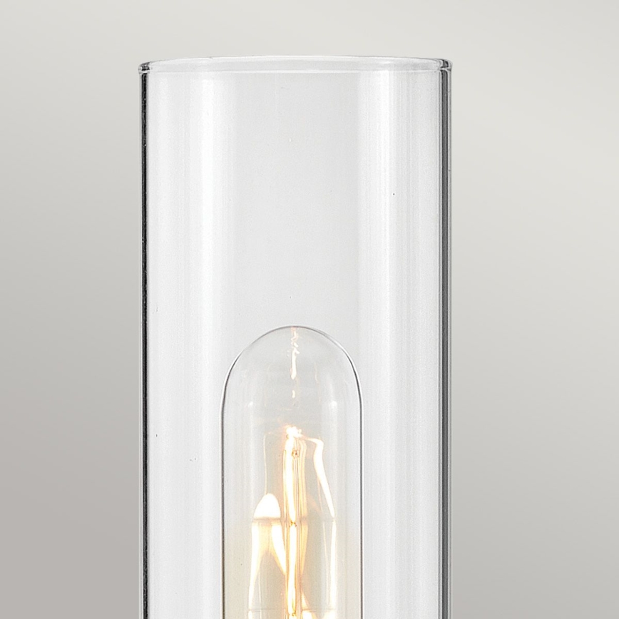 Hinkley - Aplique de parede para casa de banho ELLISON 2xE27/40W/230V IP44 preto