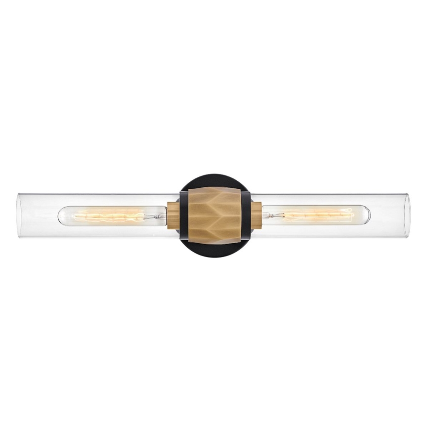 Hinkley - Iluminação de parede de casa de banho ELLISON 2xE27/40W/230V IP44 dourado