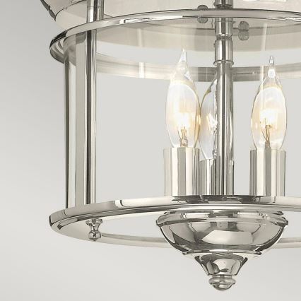 Hinkley - Iluminação de teto GENTRY 3xE14/40W/230V cromado brilhante