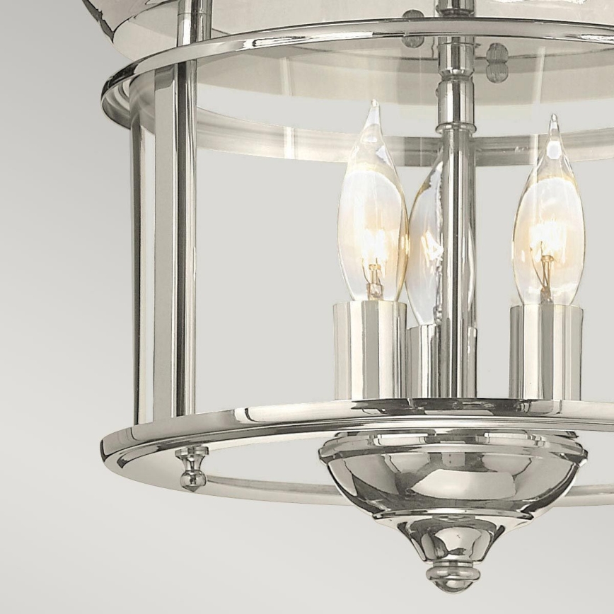 Hinkley - Iluminação de teto GENTRY 3xE14/40W/230V cromado brilhante