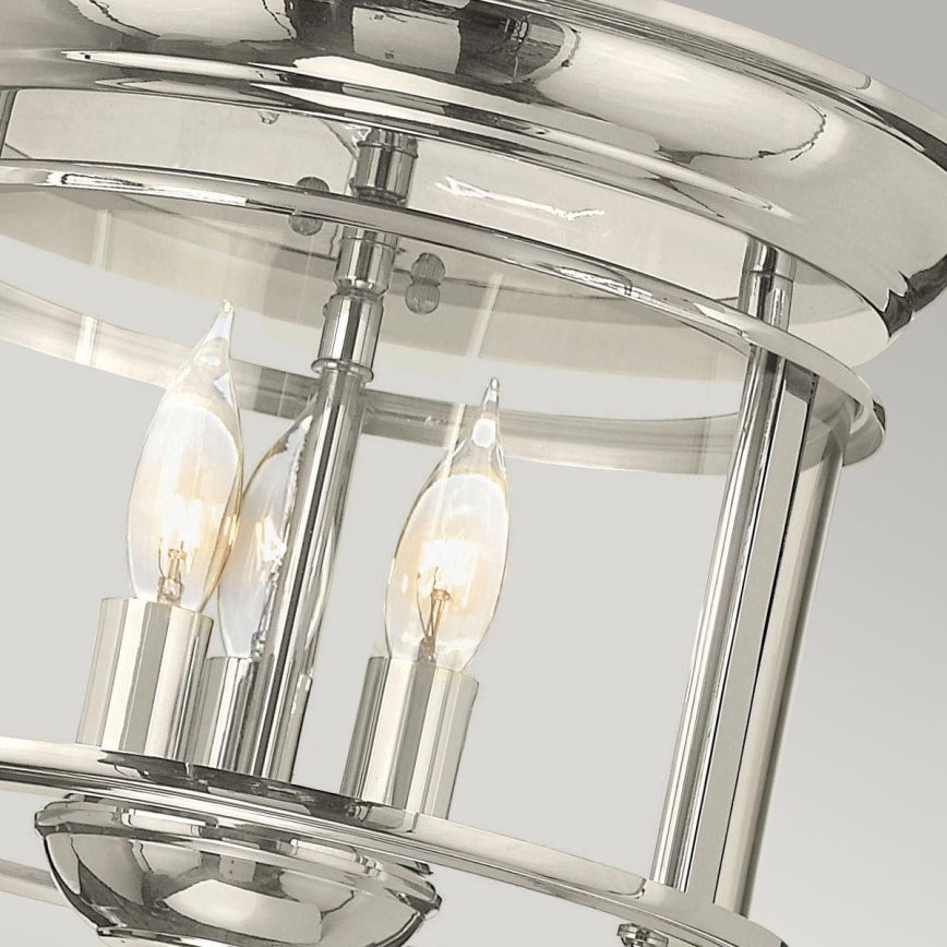 Hinkley - Iluminação de teto GENTRY 3xE14/40W/230V cromado brilhante