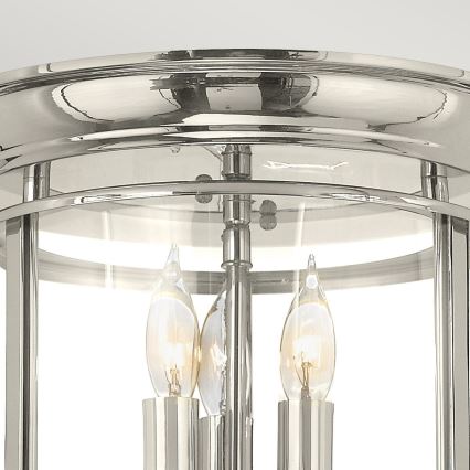 Hinkley - Iluminação de teto GENTRY 3xE14/40W/230V cromado brilhante