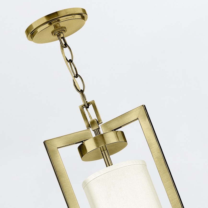 Hinkley - Lustre suspenso por corrente HAMPTON 4xE27/60W/230V dourado