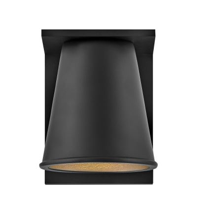 Hinkley - Iluminação de parede exterior LED HANS 1xGU10/8W/230V IP44 preto