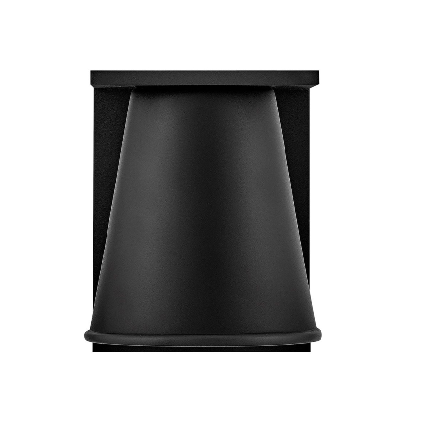 Hinkley - Iluminação de parede exterior LED HANS 1xGU10/8W/230V IP44 preto