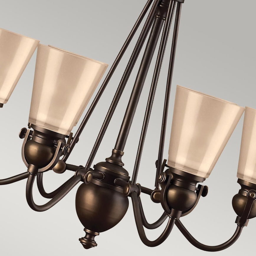 Hinkley - Candeeiro suspenso MAYFLOWER 6xE27/60W/230V