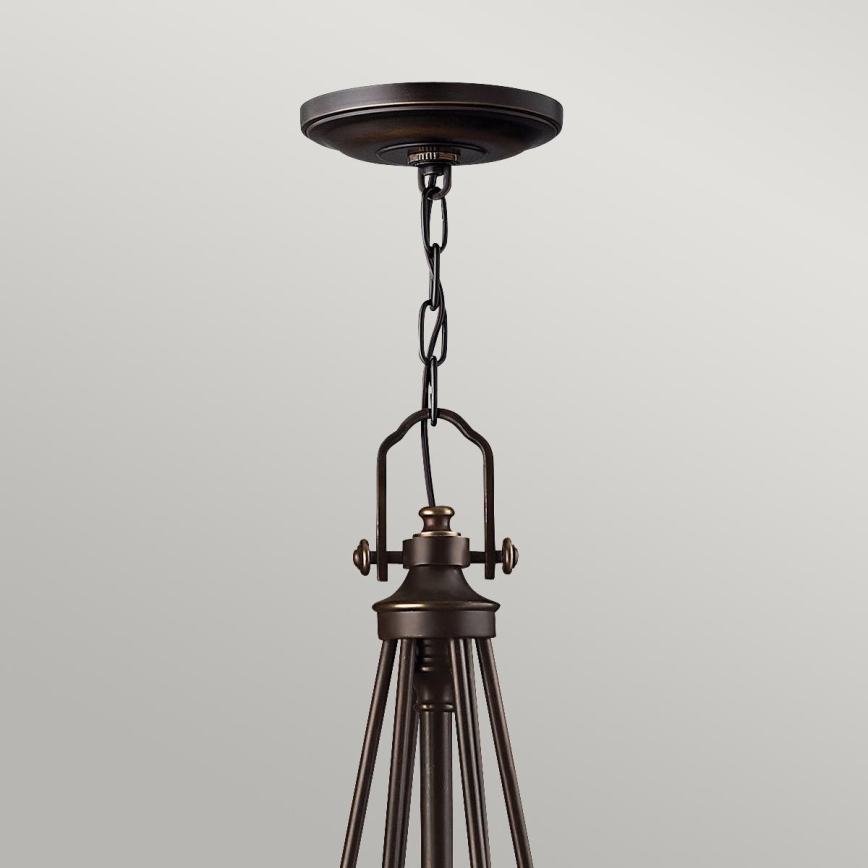 Hinkley - Candeeiro suspenso MAYFLOWER 6xE27/60W/230V