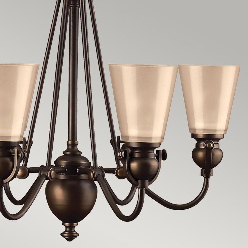 Hinkley - Candeeiro suspenso MAYFLOWER 6xE27/60W/230V