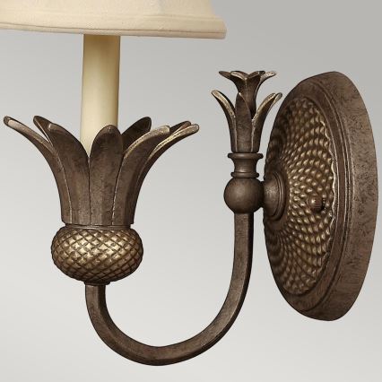 Hinkley - Iluminação de parede PLANTATION 1xE14/40W/230V bronze