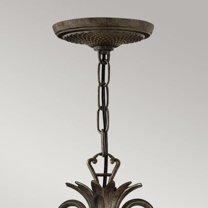 Hinkley - Candeeiro suspenso PLANTATION 4xE14/40W/230V bronze