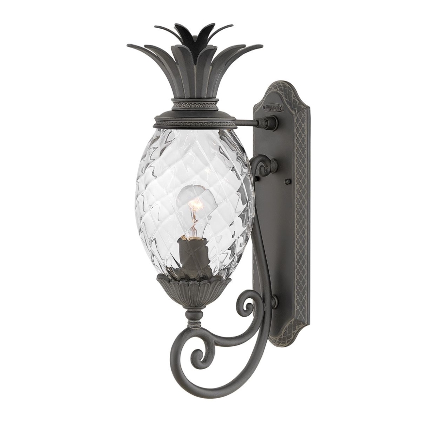 Hinkley - Iluminação de parede PLANTATION 1xE27/40W/230V preto