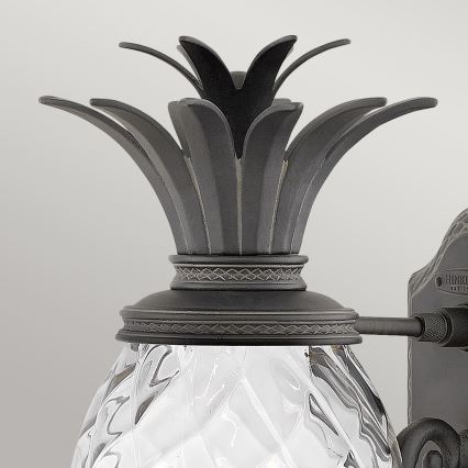 Hinkley - Iluminação de parede PLANTATION 1xE27/40W/230V preto
