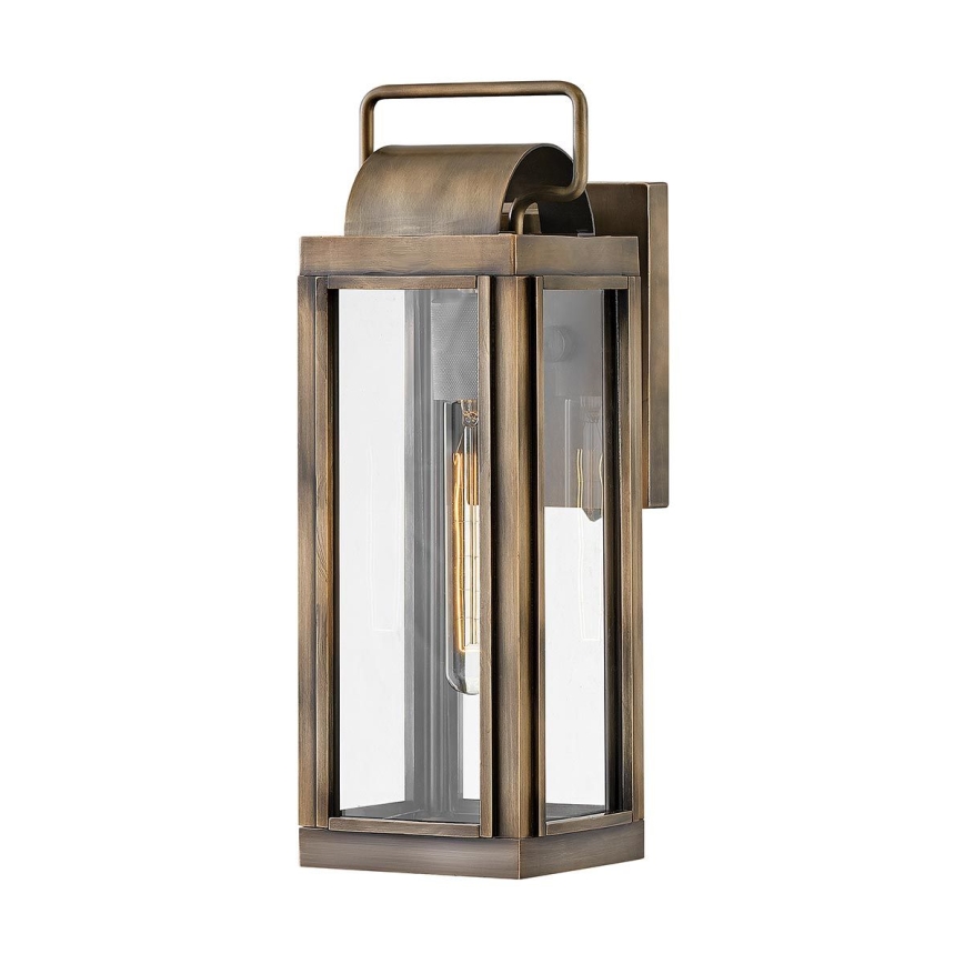 Hinkley - Aplique de parede exterior HARBOR 1xE27/60W/230V IP44 bronze