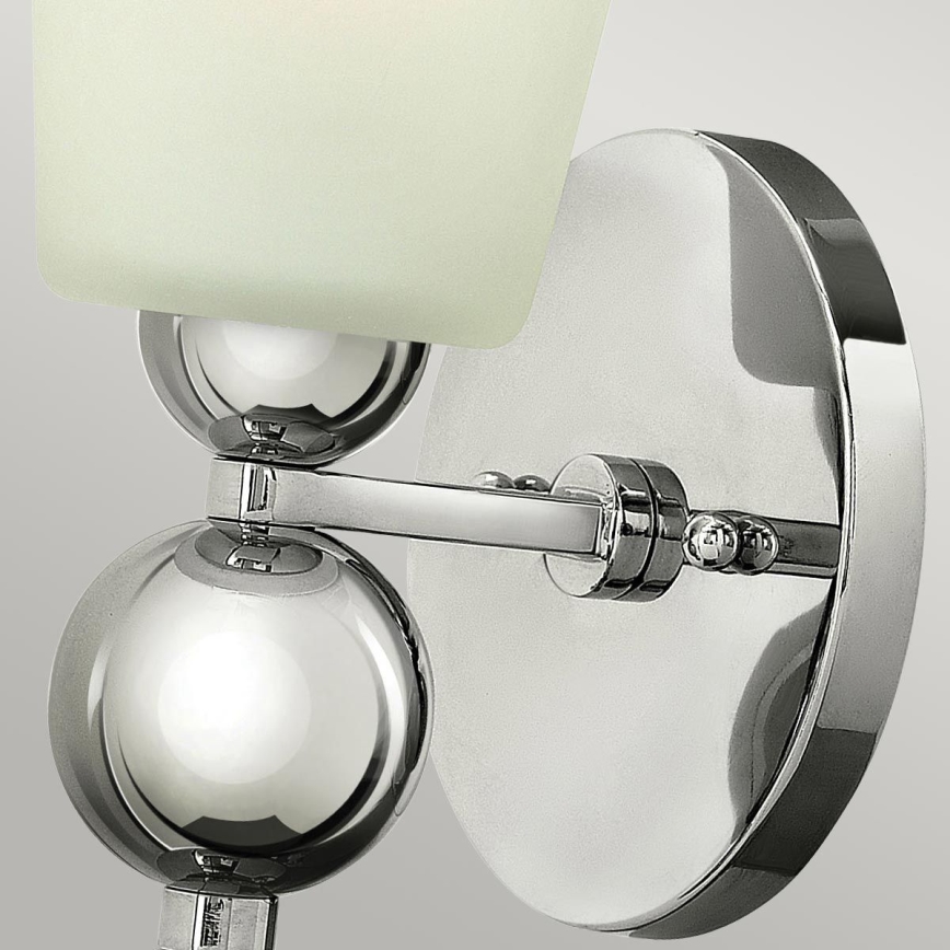 Hinkley - Candeeiro de parede ZELDA 1xE27/60W/230V cromo brilhante