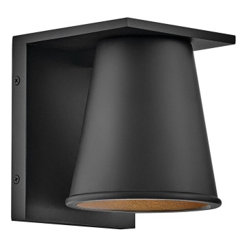 Hinkley - Iluminação de parede exterior LED HANS 1xGU10/8W/230V IP44 preto