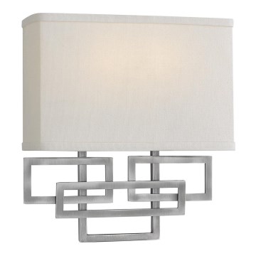 Hinkley - Iluminação de parede LANZA 2xE14/60W/230V cromado mate