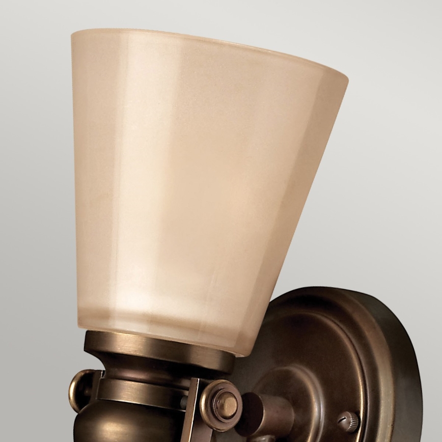 Hinkley - Iluminação de parede MAYFLOWER 1xE27/100W/230V bronze
