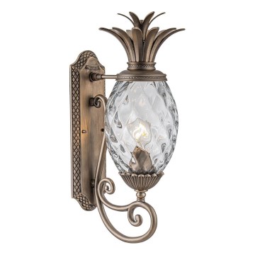 Hinkley - Iluminação de parede PLANTATION 1xE27/40W/230V bronze