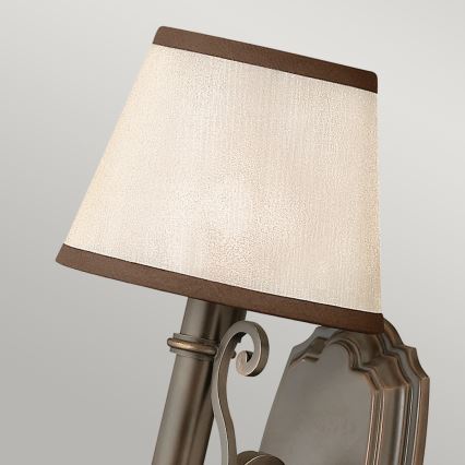 Hinkley - Iluminação de parede PLYMOUTH 1xE14/60W/230V bronze